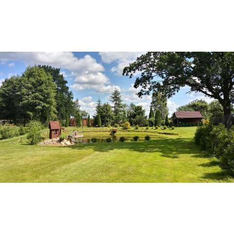 Agroturystyka - Wypoczynek nad stawem na Kaszubach