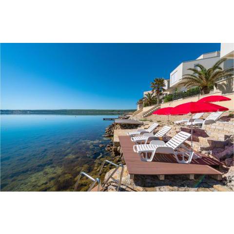 Amazing home in Posedarje with WiFi and 4 Bedrooms