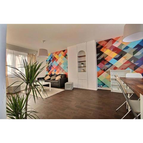 Appartement duplex proche métro Ligne 1