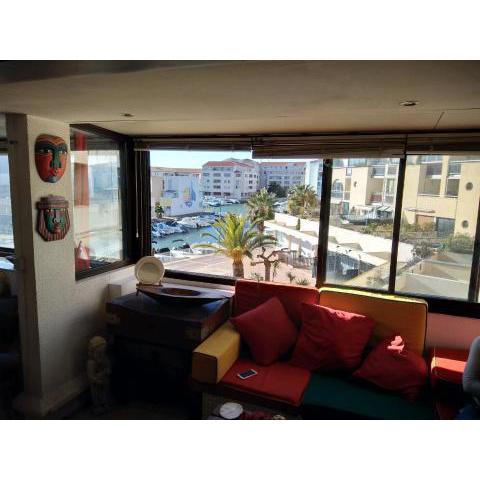 appartement vue sur port