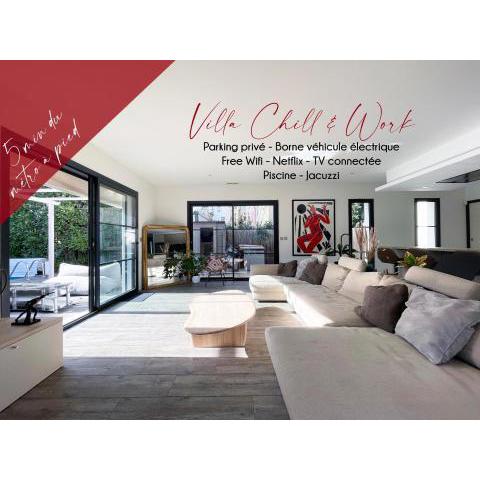 Chill & Work - Villa spa & piscine à Toulouse