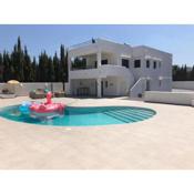 Ibiza style villa Javea walking distance beach