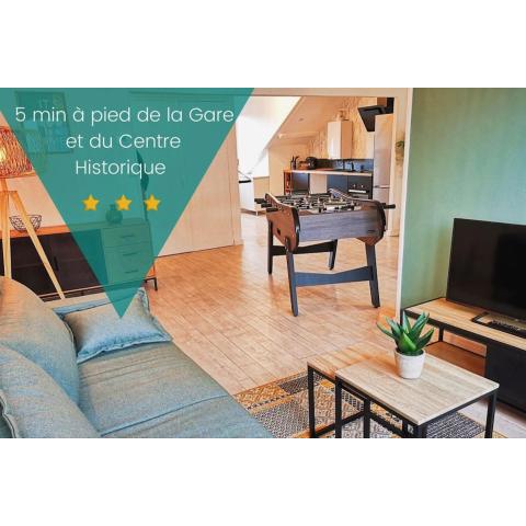Le Convivial F - tout équipé - Centre-Ville Gare