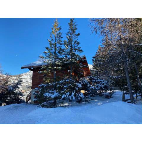 Le refuge, chalet au pied des pistes au Sauze