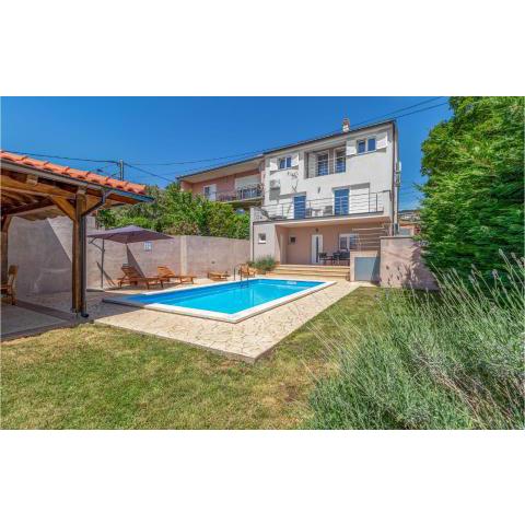 Nice home in Smrika with 4 Bedrooms, WiFi and Outdoor swimming pool