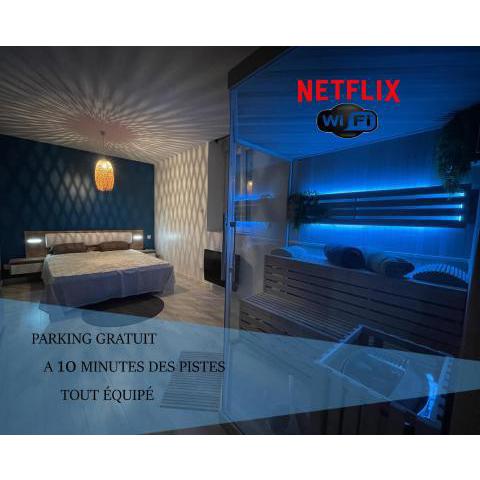 Sauna en bord de rivière