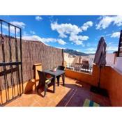 Studio at Nerja 500 m away from the beach with city view furnished terrace and wifi