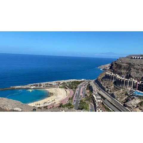 Sunset and Amadores Beach View
