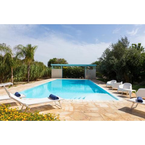 villa Dafne con piscina al mare -CENTOSICILIE