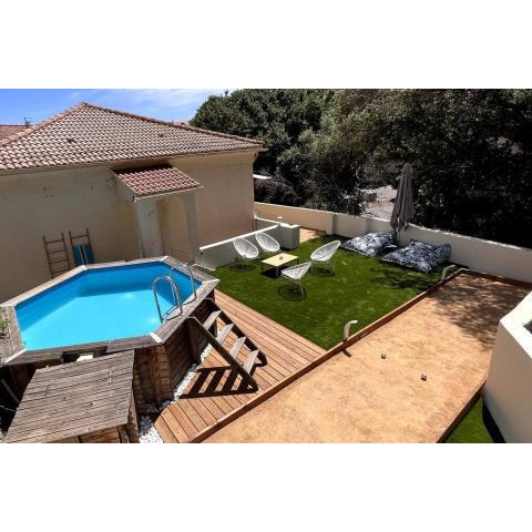 Villa entièrement rénovée avec piscine en plein coeur de Bastia - Corse